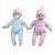 Melissa and Doug Mine Light Skin Tone Boy and Girl Baby Dolls