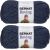 Spinrite Bernat Roving Yarn Cobalt Pack of 2 Skein