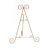 Decorative Tabletop Easel Gold 12 Inches