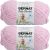 Spinrite Bernat Baby Blanket Yarn Baby Pink Pack of 2 Skein
