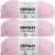 Spinrite Bernat Baby Blanket Yarn Baby Pink Pack of 3 Skein