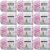 Spinrite Bernat Baby Blanket Yarn Pink and Blue Ombre Pack of 12 Skein