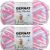 Spinrite Bernat Baby Blanket Yarn Pink and Blue Ombre Pack of 2 Skein