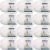 Spinrite Bernat Baby Blanket Big Ball Yarn White Pack of 12 Skein