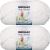 Spinrite Bernat Baby Blanket Big Ball Yarn White Pack of 2 Skein