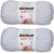 Spinrite Bernat Softee Baby Yarn Solids Grey Marl Pack of 2 Skein