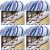 Spinrite Lily Sugar n Cream Yarn Ombres Super Size Moondance Pack of 4 Skein