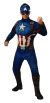 Men S Avengers Endgame Adult Deluxe Captain America Costume and Mask Extra Large