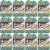 Spinrite Lily Sugar n Cream Yarn Ombres Psychedelic Pack of 12 Skein