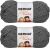 Spinrite Bernat Softee Chunky Yarn True Grey Pack of 2 Skein