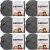 Spinrite Bernat Softee Chunky Yarn True Grey Pack of 6 Skein
