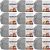 Spinrite Bernat Softee Chunky Yarn Grey Heather Pack of 12 Skein