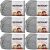 Spinrite Bernat Softee Chunky Yarn Grey Heather Pack of 6 Skein