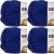 Spinrite Bernat Softee Chunky Yarn Royal Blue Pack of 4 Skein