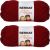 Spinrite Bernat Softee Chunky Yarn Wine Pack of 2 Skein