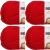 Spinrite Bernat Softee Chunky Yarn Berry Red Pack of 4 Skein