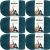 Spinrite Bernat Softee Chunky Big Ball Yarn Solids Teal Pack of 6 Skein