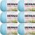 Spinrite Bernat Super Value Solid Yarn Cool Blue Pack of 6 Skein