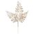 Christmas Floral Christmas Maidenhair Pick Silver and Gold