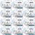 Spinrite Bernat Baby Blanket Big Ball Yarn Little Teal Dove Pack of 12 Skein