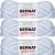 Spinrite Bernat Softee Baby Yarn Ombres Blue Flannel Pack of 3 Skein