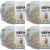 Spinrite Bernat Baby Blanket Yarn Little Boy Dove Pack of 4 Skein