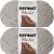 Spinrite Bernat Blanket Big Ball Yarn Pale Grey Pack of 2 Skein