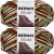 Spinrite Bernat Blanket Big Ball Yarn Plum Fields Pack of 2 Skein