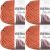 Spinrite Bernat Blanket Big Ball Yarn Pumpkin Spice Pack of 4 Skein