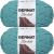 Spinrite Bernat Blanket Big Ball Yarn Teal Pack of 2 Skein