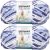 Spinrite Bernat Baby Blanket Big Ball Yarn Blue Dreams Pack of 2 Skein