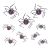 Martha Stewart Crafts Spider Clings Vinyl?Assorted