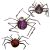 Wall Decor Martha Stewart Crafts Illuminated Spider Decorations Chipboard Assorted Sizes