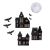 Martha Stewart Crafts Die Cut Halloween Haunted House And Birds