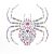 Craft Basics Martha Stewart Crafts Gemstone Spider Sticker 5.5 Inches
