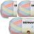 Spinrite Bernat Baby Coordinates Yarn Ombres Cotton Candy Pack of 3 Skein