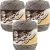 Spinrite Lily Sugar n Cream Yarn Solids Overcast Pack of 3 Skein