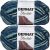 Spinrite Bernat Blanket Big Ball Yarn Teal Dreams Pack of 2 Skein