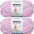 Spinrite Bernat Baby Blanket Big Ball Yarn Pretty Girl Pack of 2 Skein