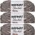 Spinrite Bernat Blanket Yarn Silver Steel Pack of 3 Skein