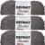Spinrite Bernat Blanket Yarn Dark Grey Pack of 3 Skein