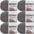 Spinrite Bernat Blanket Yarn Dark Grey Pack of 6 Skein