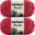 Spinrite Bernat Blanket Yarn Cranberry Pack of 2 Skein