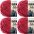Spinrite Bernat Blanket Yarn Cranberry Pack of 4 Skein