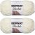 Spinrite Bernat Blanket Yarn Vintage White Pack of 2 Skein