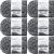 Spinrite Bernat Blanket Big Ball Yarn Inkwell Pack of 6 Skein