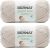 Spinrite Bernat Softee Baby Cotton Yarn Feather Gray Pack of 2 Skein