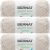Spinrite Bernat Softee Baby Cotton Yarn Feather Gray Pack of 3 Skein