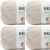 Spinrite Bernat Softee Baby Cotton Yarn Feather Gray Pack of 4 Skein