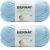 Spinrite Bernat Softee Baby Cotton Yarn Dusky Sky Pack of 2 Skein